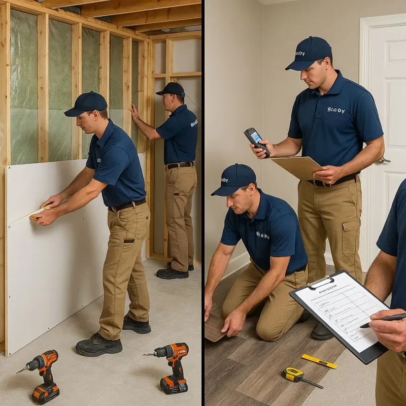 Repairs and Reconstruction process in Tavernier, FL